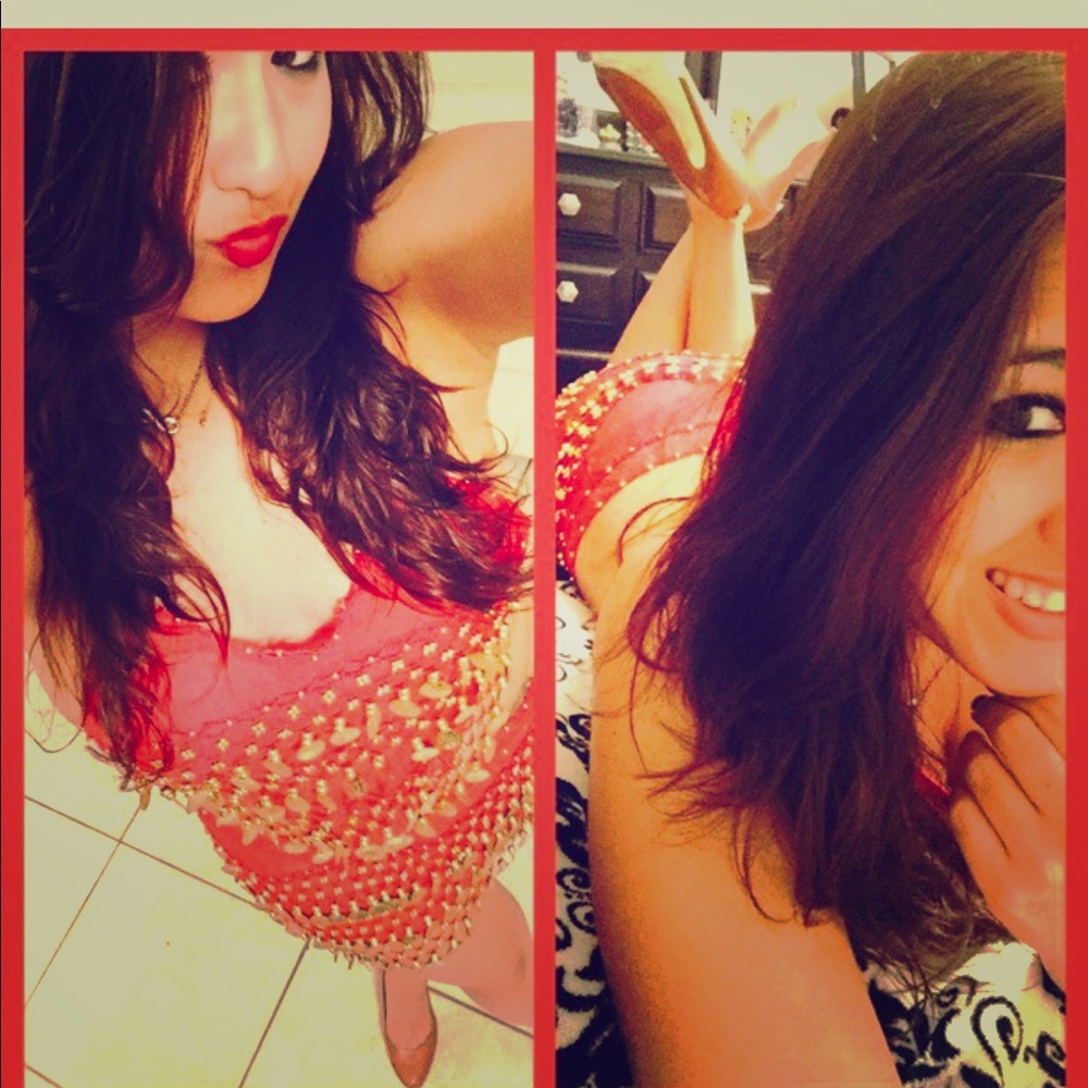 Sexy belly dancer costume